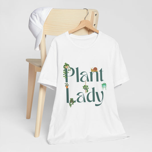Plant Lady Jersey Tee - Perfect for Garden Lovers & Nature Enthusiasts