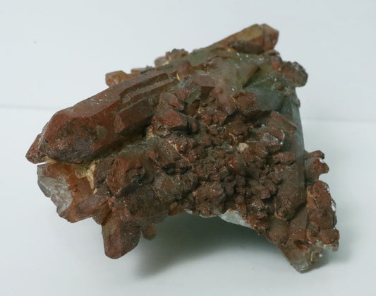 Moroccan Red Quartz Crystal - 2.3" (58mm) - Hematite Covered Quartz - Natural Red Quartz - Unique Crystal Specimens - Moroccan Minerals - RQ7