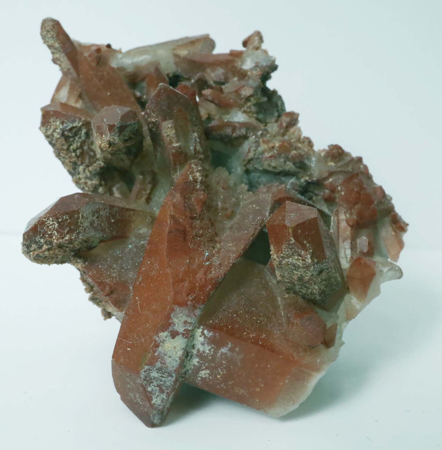 Moroccan Red Quartz Crystal - 2.5" (64mm) - Hematite Covered Quartz - Natural Red Quartz - Unique Crystal Specimens - Moroccan Minerals - RQ3