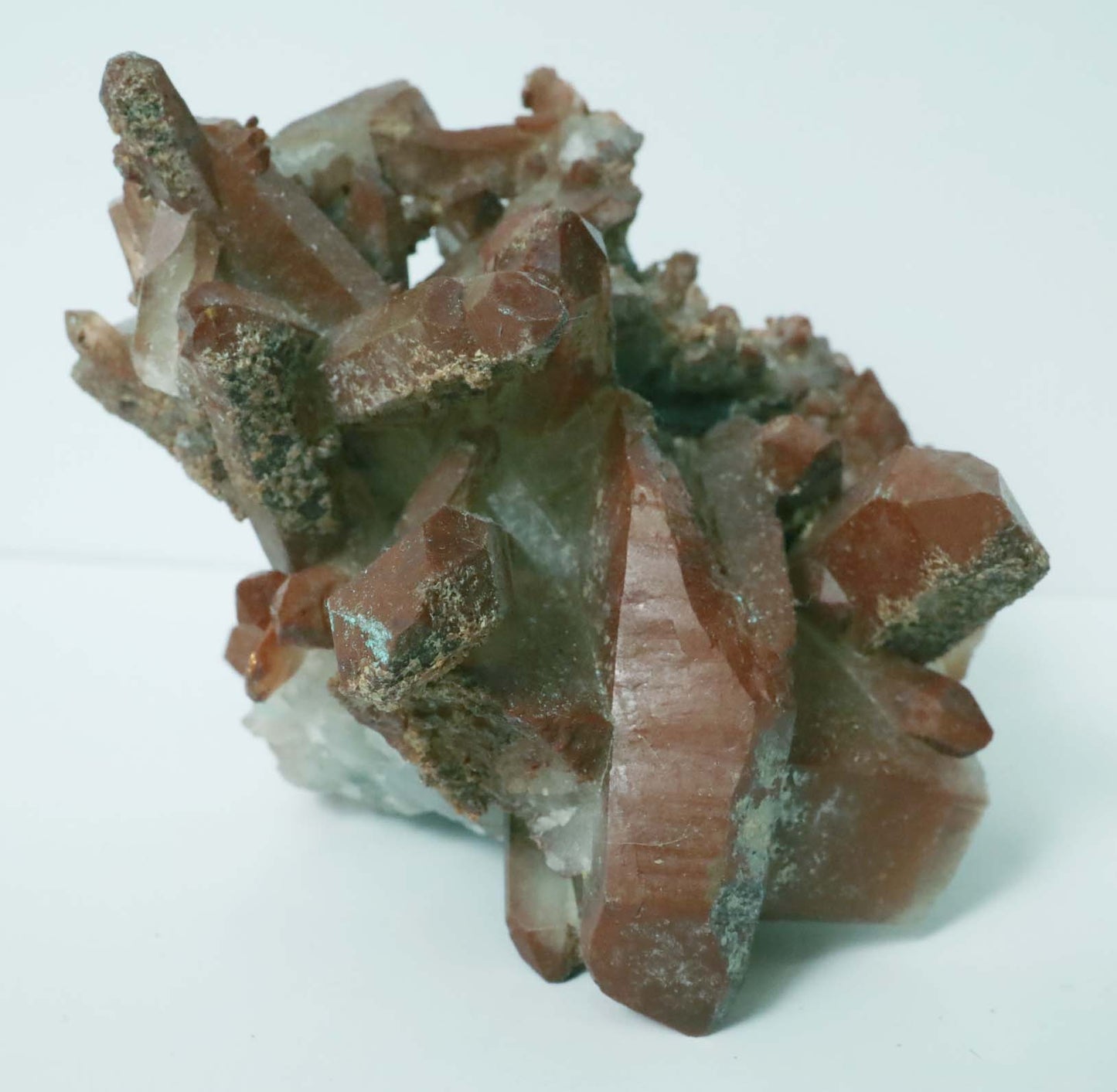 Moroccan Red Quartz Crystal - 2.5" (64mm) - Hematite Covered Quartz - Natural Red Quartz - Unique Crystal Specimens - Moroccan Minerals - RQ3