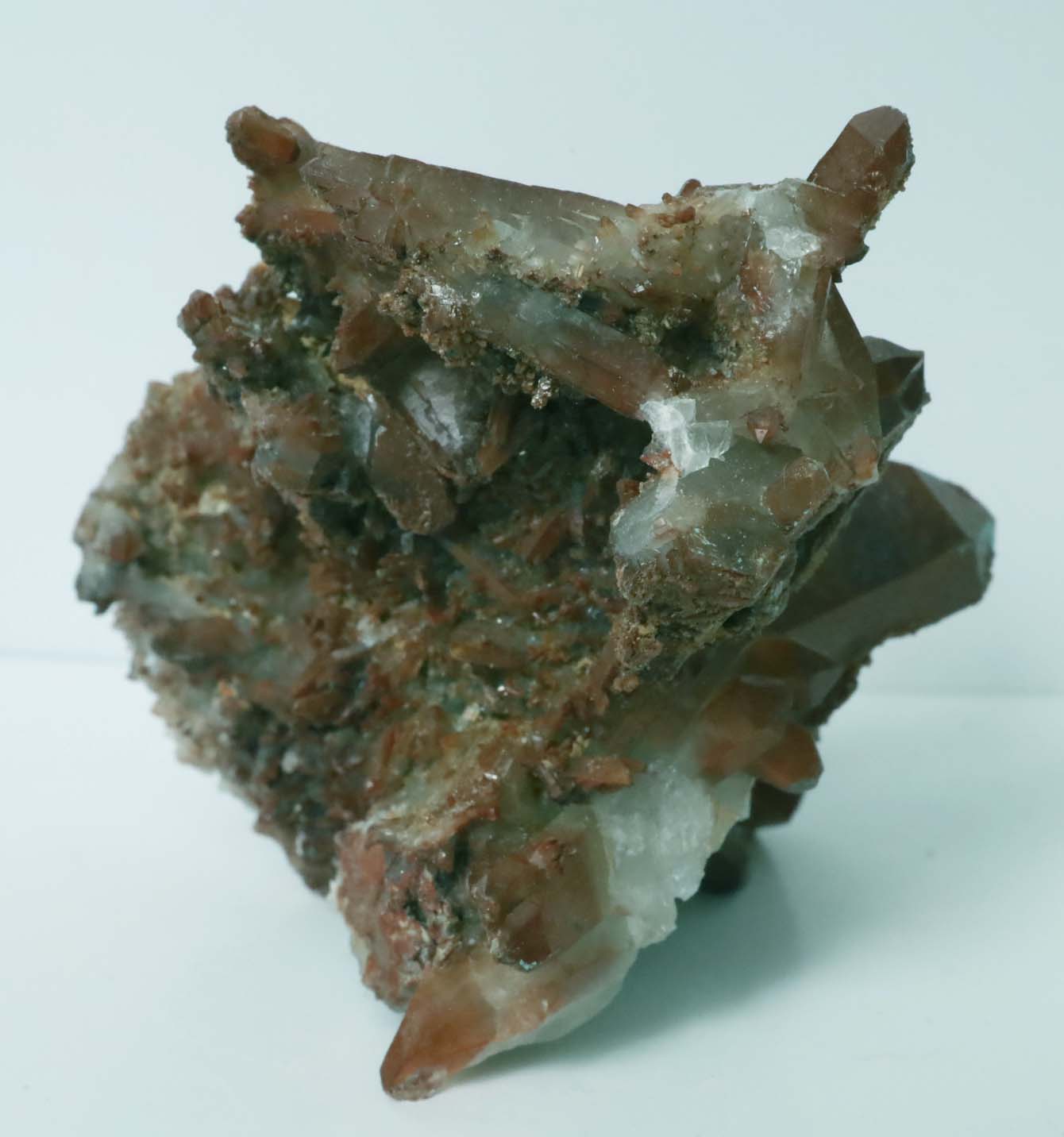 Moroccan Red Quartz Crystal - 2.5" (64mm) - Hematite Covered Quartz - Natural Red Quartz - Unique Crystal Specimens - Moroccan Minerals - RQ3