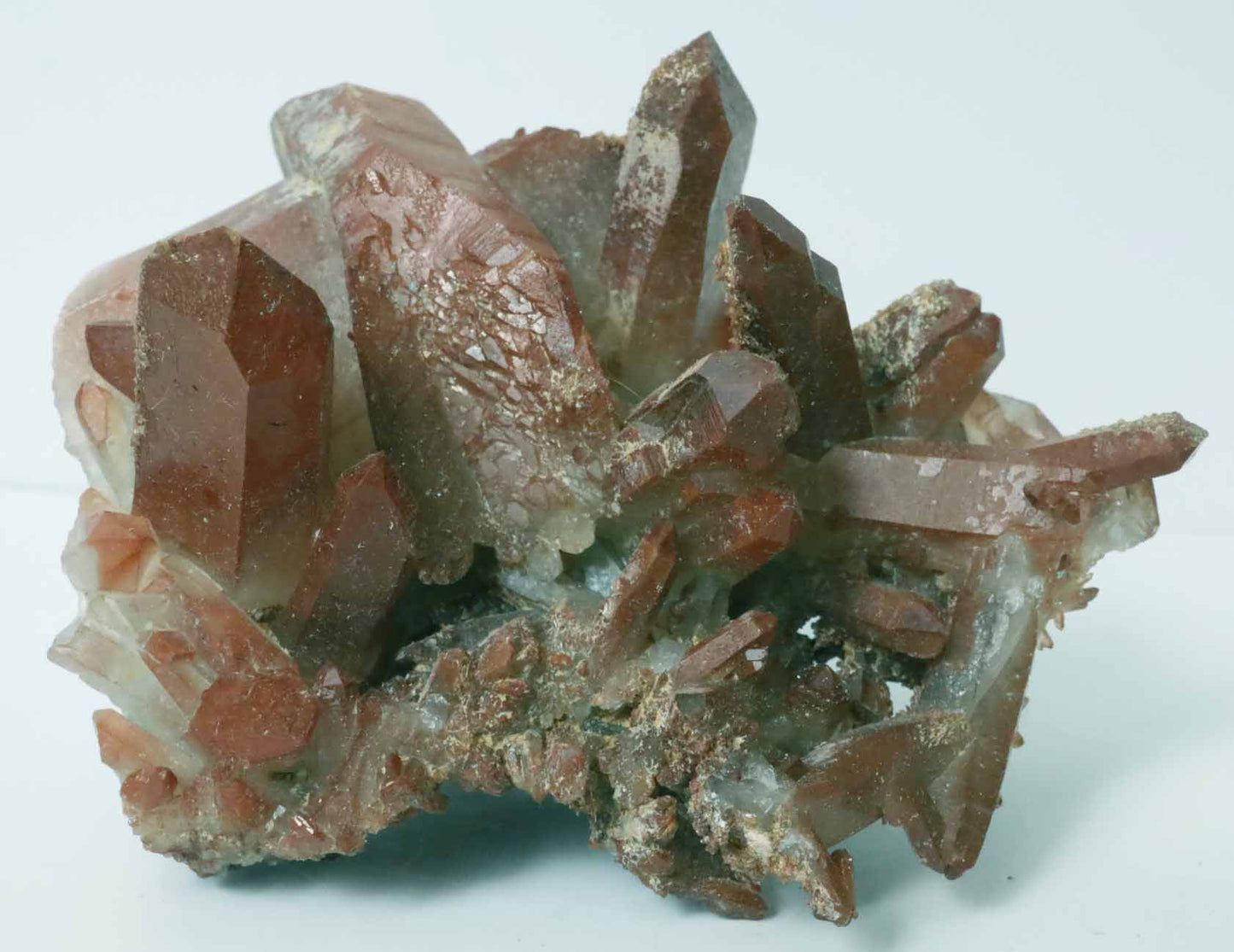 Moroccan Red Quartz Crystal - 2.5" (64mm) - Hematite Covered Quartz - Natural Red Quartz - Unique Crystal Specimens - Moroccan Minerals - RQ3
