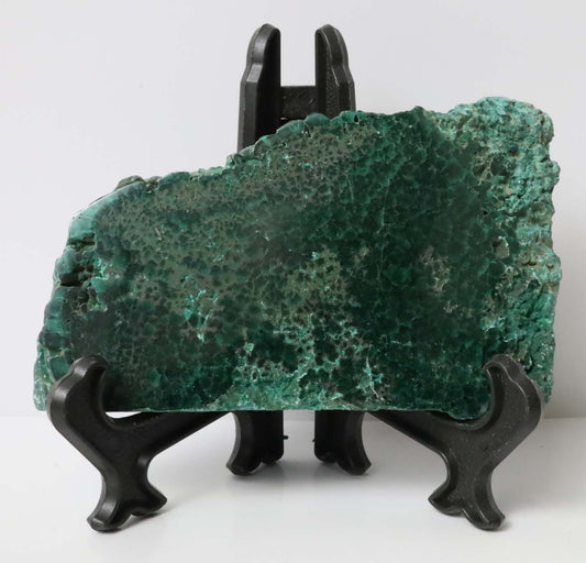 Polished Malachite Slab - 3.1" x 2" (80mm x 52mm) - Malachite Mineral - Malachite Collectibles - Malachite Decor - Malachite Specimen - Green Malachite MSA4