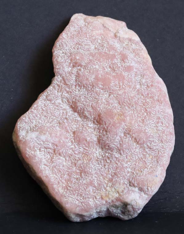 Argentine Rhodochrosite Polished Slab - 2.3" (59mm) - Rhodochrosite Stone - Pink Rhodochrosite Gemstone - Heart Healer Crystal Sb4