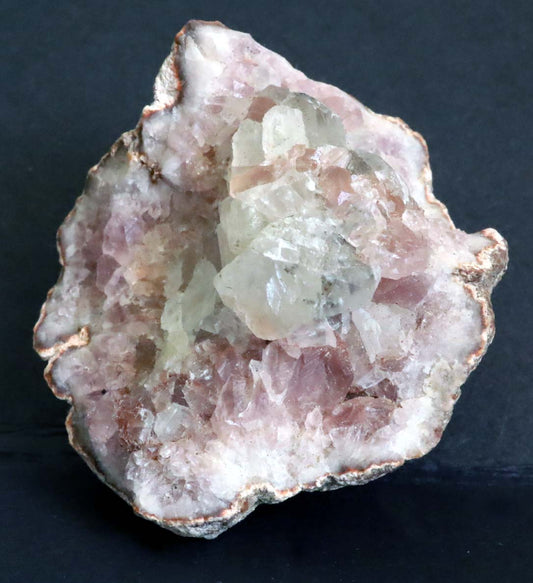 Argentine Pink Amethyst Geode Half- 1.7" (43mm) - Pink Amethyst Stone - Natural Pink Amethyst Gemstone - Gemstone from Argentina AA2