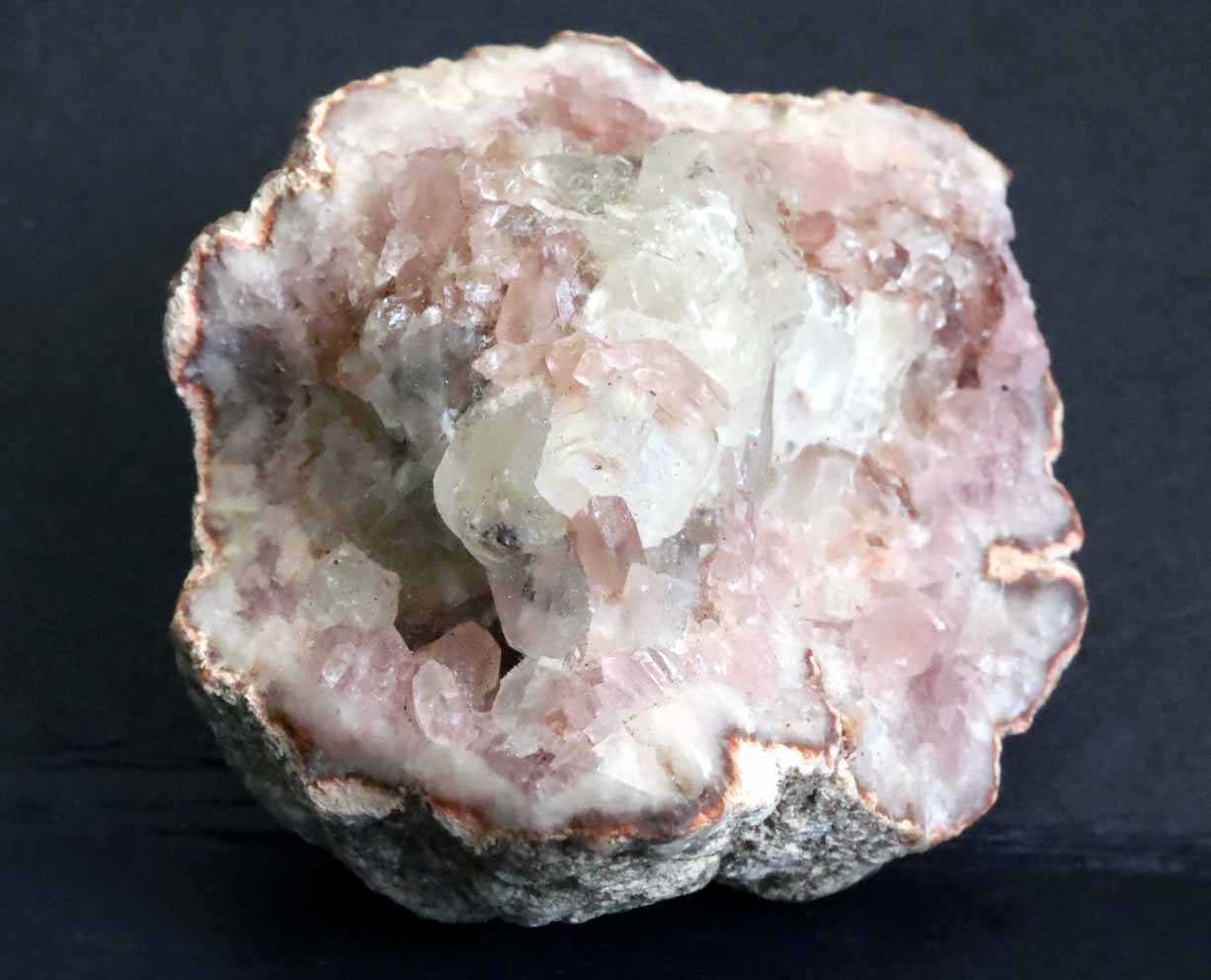 Argentine Pink Amethyst Geode Half- 1.7" (43mm) - Pink Amethyst Stone - Natural Pink Amethyst Gemstone - Gemstone from Argentina AA2